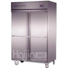 4 Doors Double-Temperature Static Cooling/Fancooling Kitchen Freezer